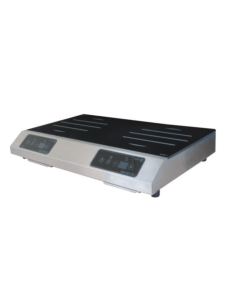 Induction hob with 2 cooking zones - Inductive zones ø cm... 2
