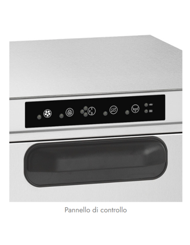 Lavabicchieri cesto quadrato da 40x40 - senza...