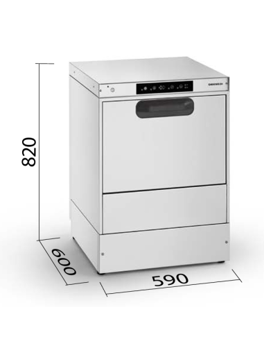 Dishwasher - 50x50 square basket dishwasher -...