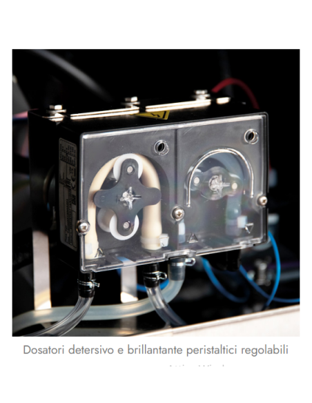 Lavavajillas de Doble Cabezal - Doble Energía Bomba de Lavado - Trifasico - Dimensiones cm 70.5 x 84.1 x 147.4 h