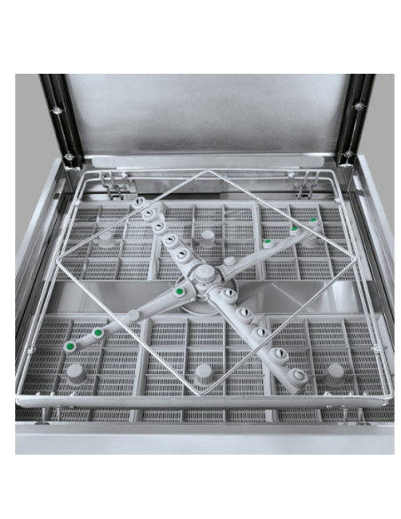 Capote dishwasher - 50x50 square basket - Three-phase - Dimensions cm 70.5 x 84.1 x 147.4 h