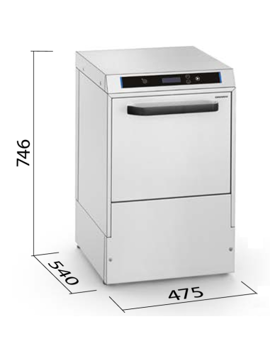 40x40 Square Basket Washer - with Drain Pump -...