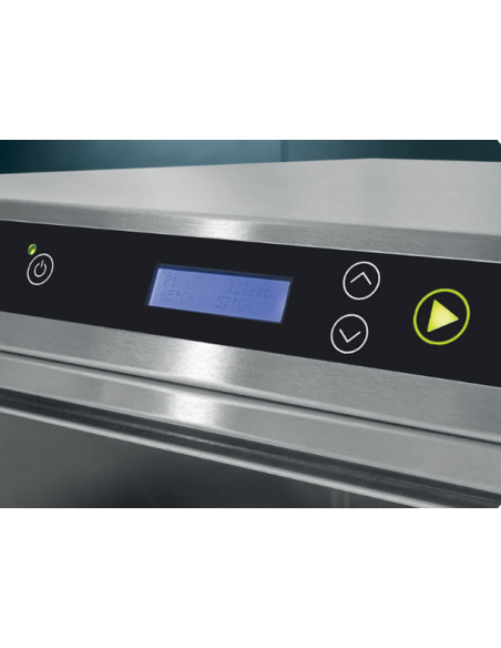 Lavastoviglie a Capote cesto quadrato da 50x50 con Pompa di Scarico - Dimensioni cm 65 x 87.3 x 153 h