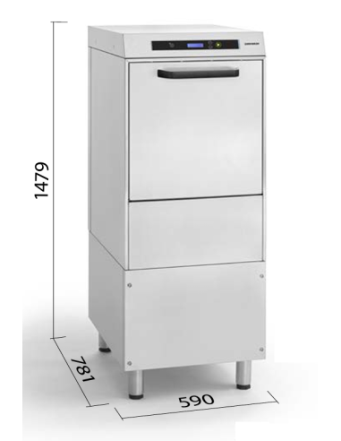 Lavastoviglie con cesto quadrato da 50x63 con...