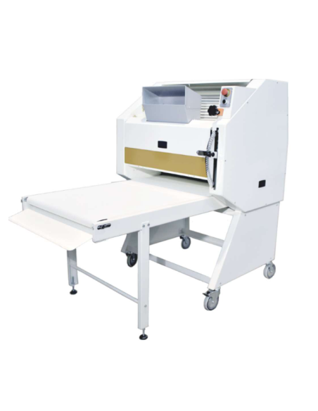 Baguetting machine with trolley and Exit Carpet - Useful width Carpets mm 750 - cm 105 x 89 x 168 h