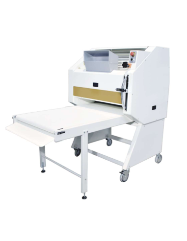 Baguetting machine with trolley and Exit Carpet...