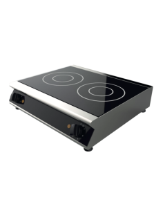 Glass ceramic hob 2 cooking zones - Cm 57 x 51 x 12 h 2