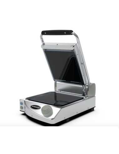 Glass ceramic hob with smooth top and smooth...