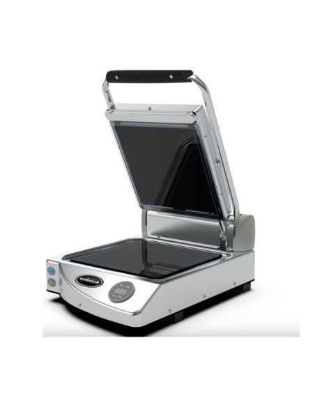 Placa vitrocerámica con encimera lisa y tapa - Digital - Cm 33.1 x 45.8 x 17.6 h