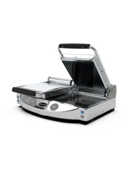 Glass ceramic hob with smooth top and smooth lid - Digital - Cm 61.9 x 45.8 x 17.6 h