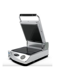 Placa vitrocerámica con superficie lisa y tapa acanalada - 25x25 cm 2