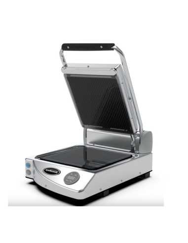 Piastra vetroceramica con piano liscio e...