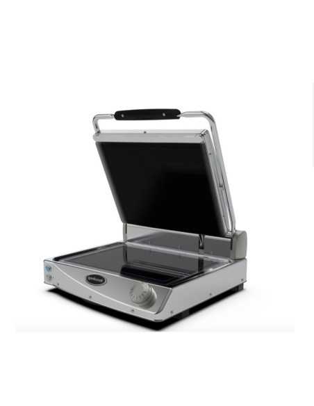 Placa vitrocerámica de bajo consumo con encimera lisa y tapa - Manual