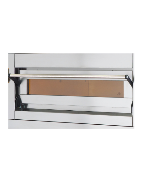 Forno pizza elettrico - Capacità 4 pizze - Dimensioni camera cm 72 x 72 x 14 h