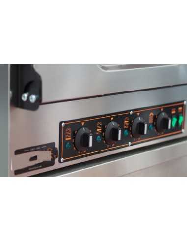 Horno eléctrico para pizzas - N. 2+2 pizzas -...
