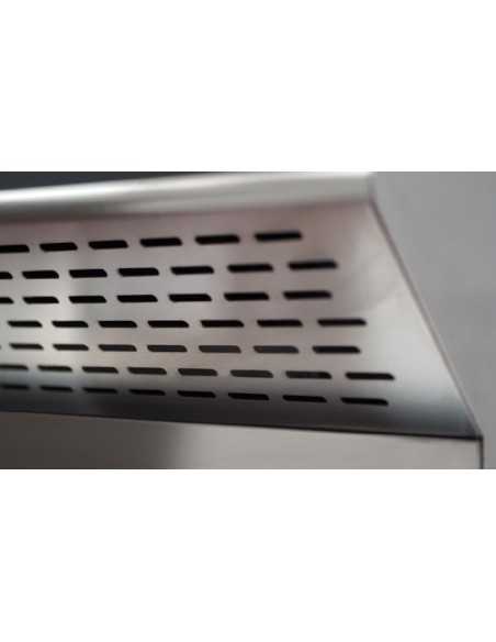 Electric pizza oven with hood - N. 2 pizzas - Room cm 61 x 52 x 11 h