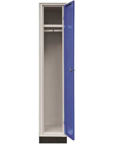 Dressing room cabinet with 1 door - Sheet steel...