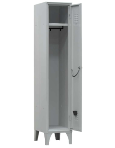 Dressing room cabinet with 1 door - Sheet steel frame -... 2