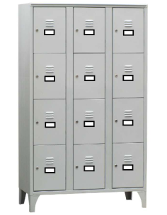 Case cabinet with 12 compartments - cm 105 x 50 x 180 h 2
