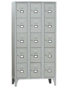 Case cabinet with 15 compartments - cm 90 x 50 x 180 h 2