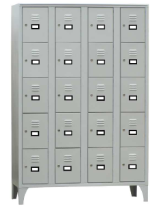 Case cabinet with 20 compartments - cm 120 x 50 x 180 h 2