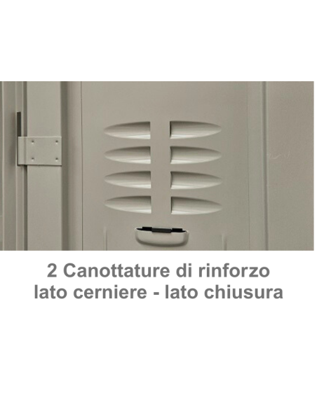 Armadio casellario con 20 vani - cm 120 x 50 x 180 h