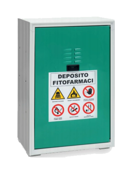 Armario para plaguicidas con 1 puerta - Cm 60 x 40 x 80 h