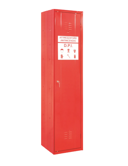 PPE (personal protective equipment) cabinet - 4 adjustable shelves - cm 60 x 40 x 180 h