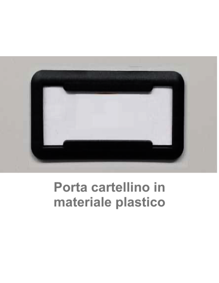 PPE (personal protective equipment) cabinet - 1 adjustable shelf - cm 100 x 40 x 80 h