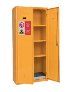 Hazardous substance cabinet - 3 adjustable shelves - cm...