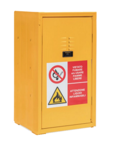 Armario para sustancias peligrosas - 1 estante regulable...
