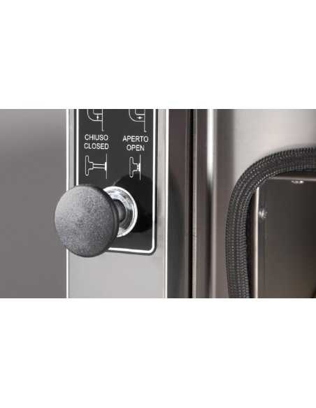 Horno eléctrico para pizzas n° 6 Ø 36 cm - Mandos mecánicos - Cámara cm 72 x 108 x 14 h