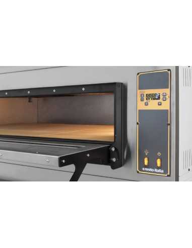 Forno elettrico per pane e pizza - n. 6 + 6 Ø...