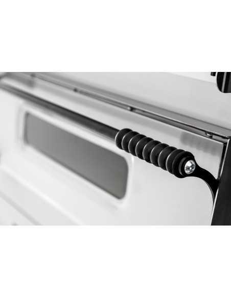 Horno de pizza eléctrico para 4 pizzas - cm 97,5 x 92,5 x 41,5 h