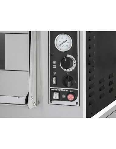 Horno eléctrico 6+6 pizzas - cm 110 x 132 x 74,5h