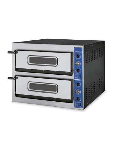 Heated Display, 12-Pizza Oven, 3-Door Pizza...