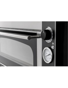 Horno eléctrico para 6 pizzas - Superior e inferior refractario - cm 100 x 131 x 41,5 h 2