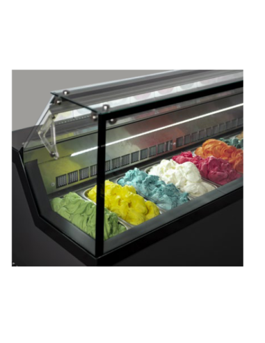 Vetrina gelato, pasticceria gelata e stecco - 6...