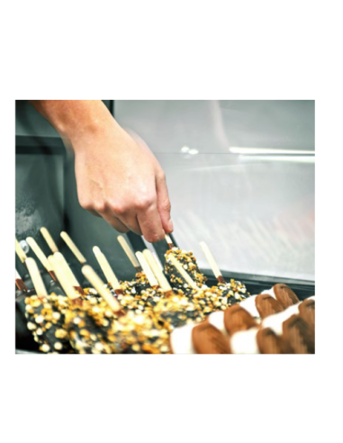 Vetrina gelato, pasticceria gelata e stecco - 6...