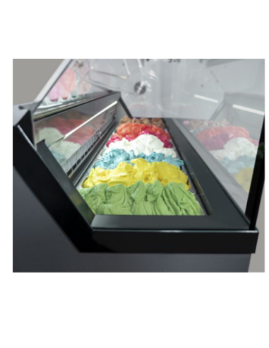 Vetrina gelato, pasticceria gelata e stecco - 6...