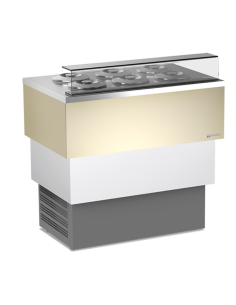 Carapine ice cream and slush stand - N. 4 x 7.5L. - cm 72... 2