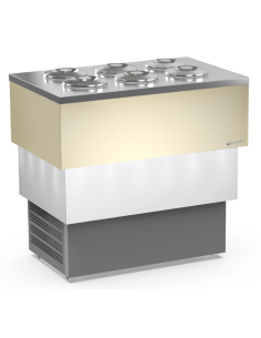 Mostrador de helados y granizados Carapine - N. 6 x 7.5L.... 2