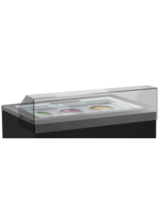 Ice cream counter - N. 10 carapins - cm 151 x 72.5 x 103 h 2