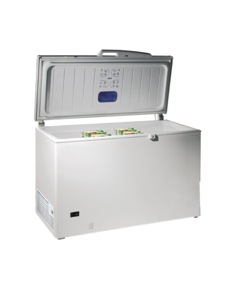 Congelatore orizzontale - Capacità litri 352 - Temperatura -18°-25°C - cm 132.6 x 69.5 x 86 h