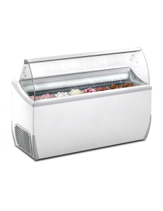 Ice cream display case - Capacity tubs 9 x 5L. - 14 x 4L.... 2