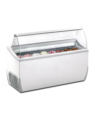 Ice cream display case - Capacity tubs 9 x 5L....