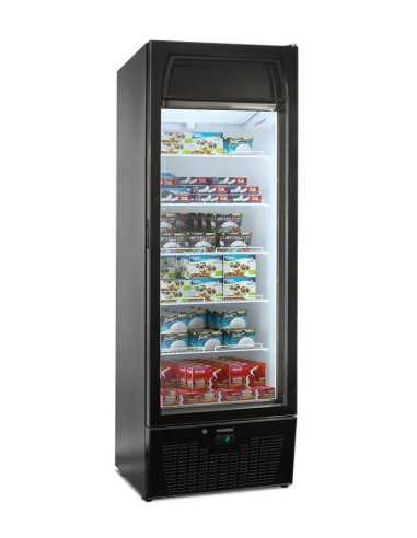 Vertical display case for ice cream and fresh...