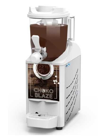 Hot drink dispenser, ideal for chocolate, milk, mulled wine and hot tea - Capacity liters 2 - Bain-marie heating