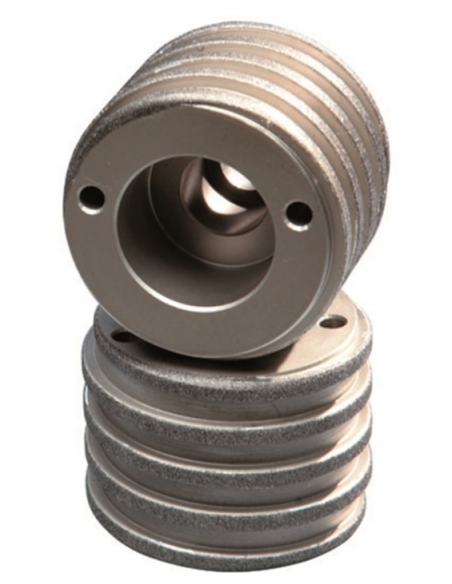 Affilacoltelli e affila forbici professionale -  con mole da 6 cm - Cm 25.5 x 28.5 x 15.2 h