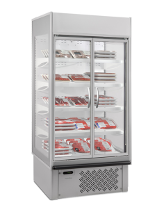 Armario mural refrigerado con puertas batientes -...